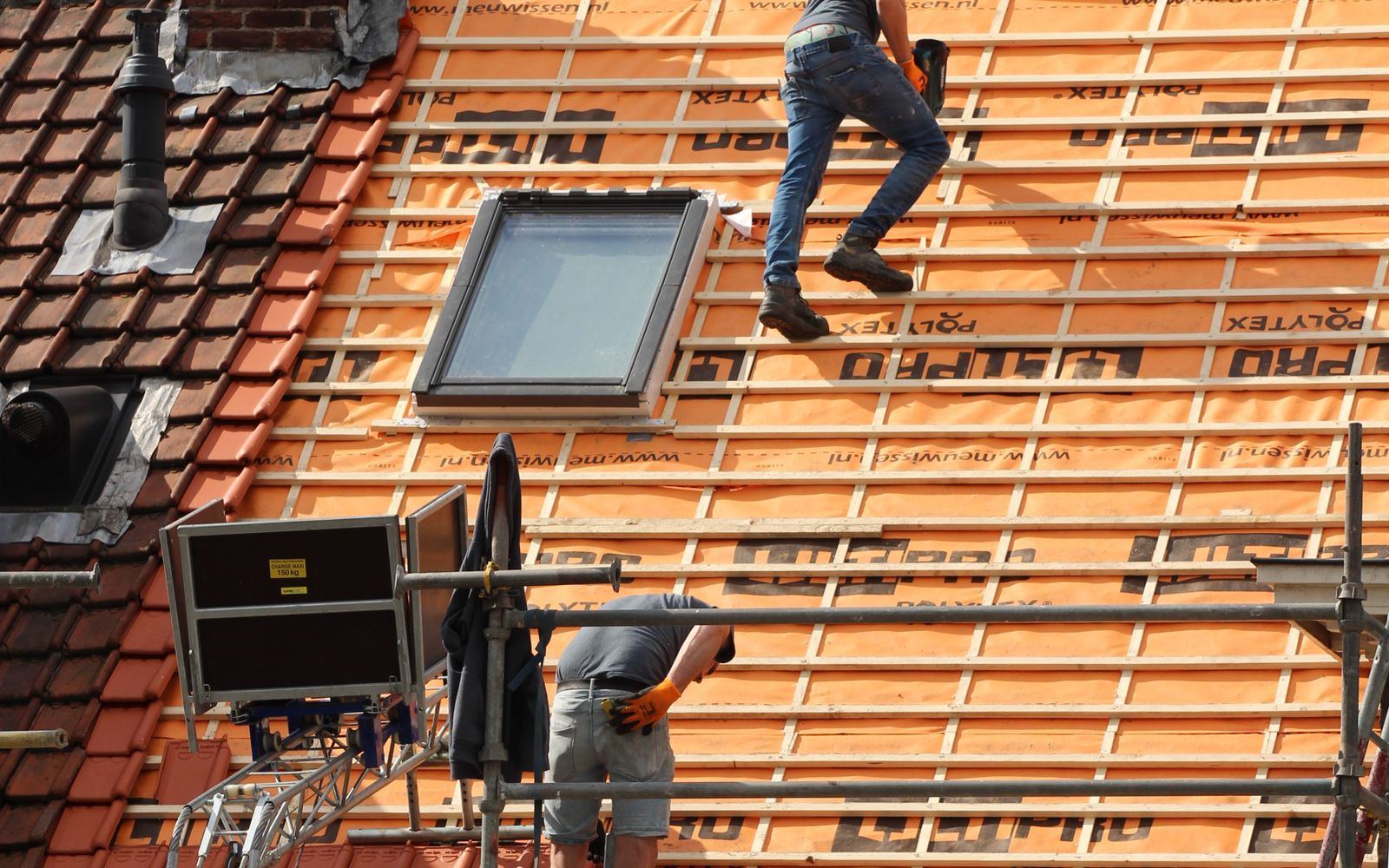 Clement, chantier de couvreur zingueur à Citry